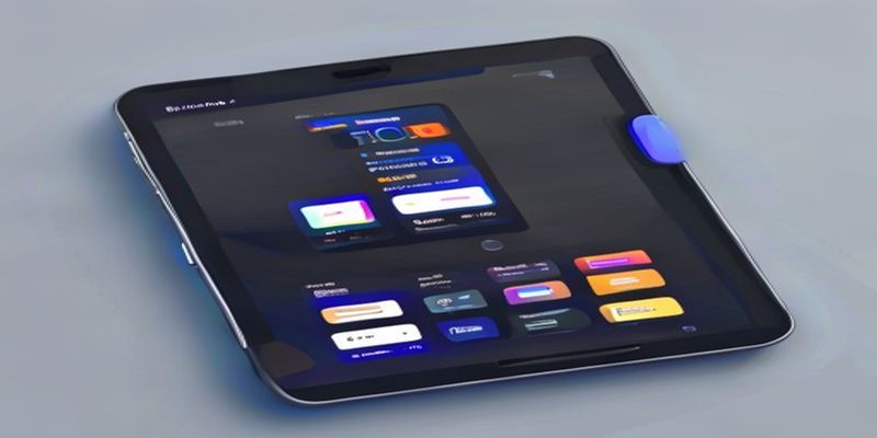 Android tablet displaying home inventory app