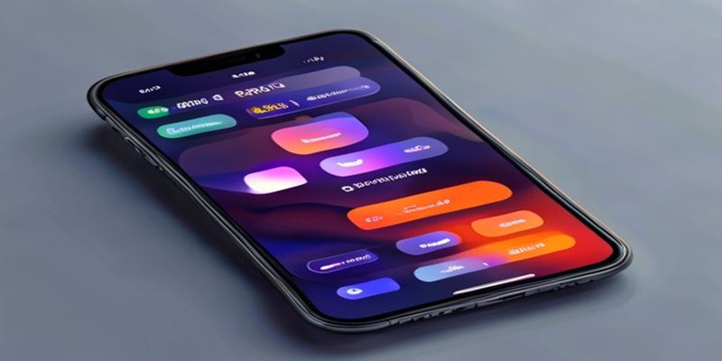 Smartphone displaying a home inventory app interface with items and photos