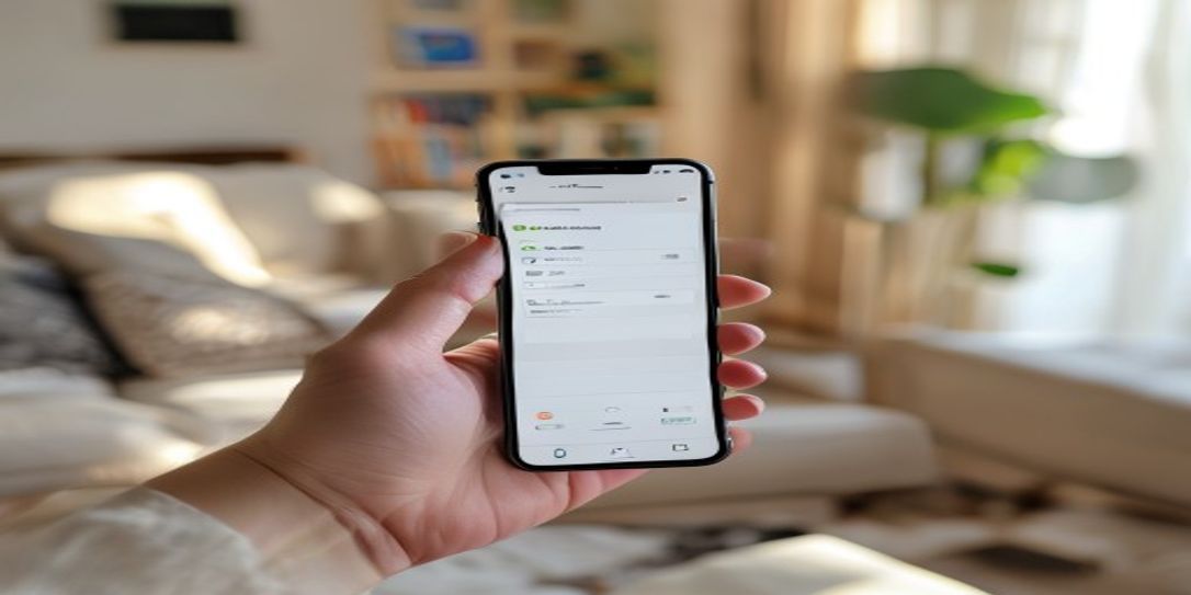 Using a smartphone to take photos of home belongings for insurance
