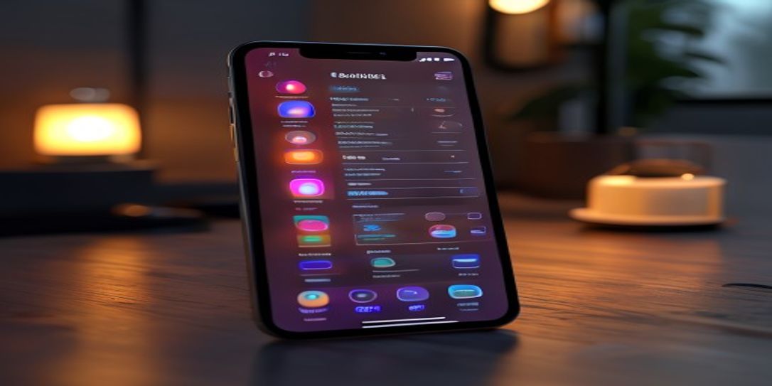 Smartphone displaying professional home inventory dashboard