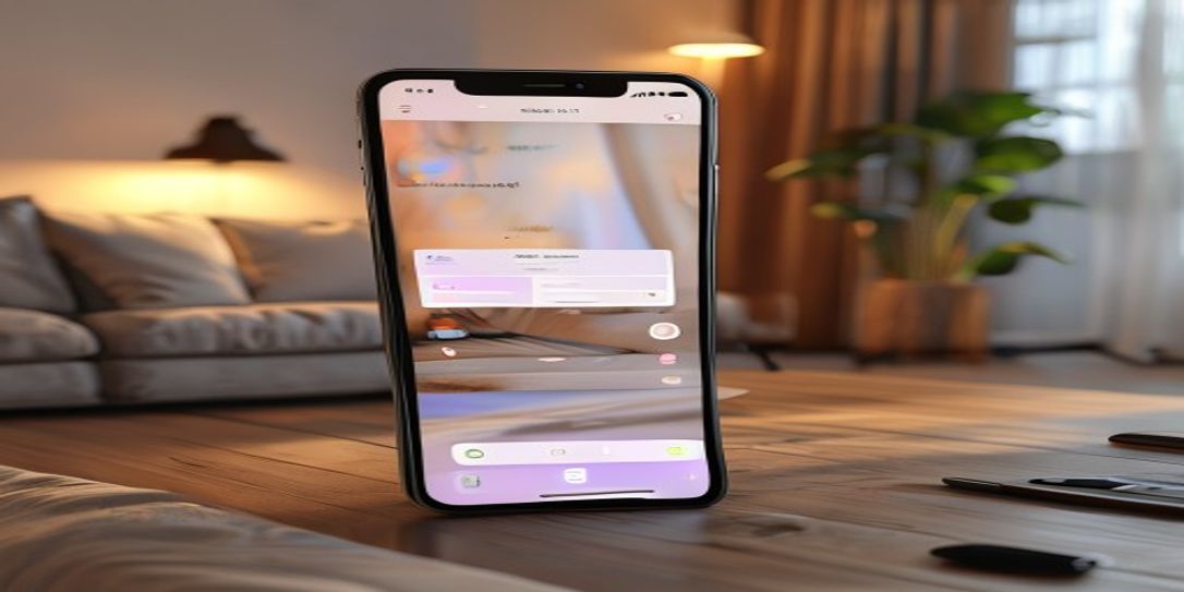 Rivets Inventory app displayed on a smartphone screen in a Texas living room