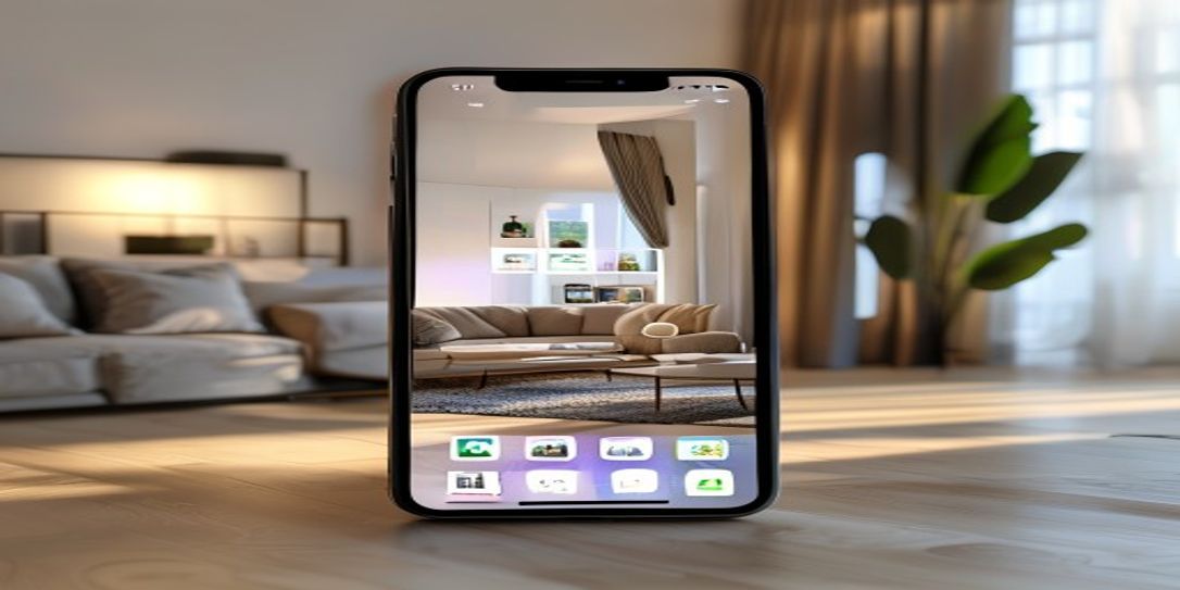 Rivets Inventory app interface on a smartphone screen for California apartment rental documentation
