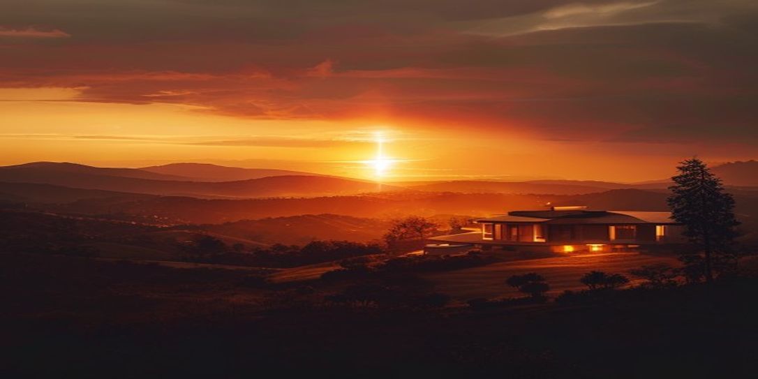 California home with digital asset protection shield