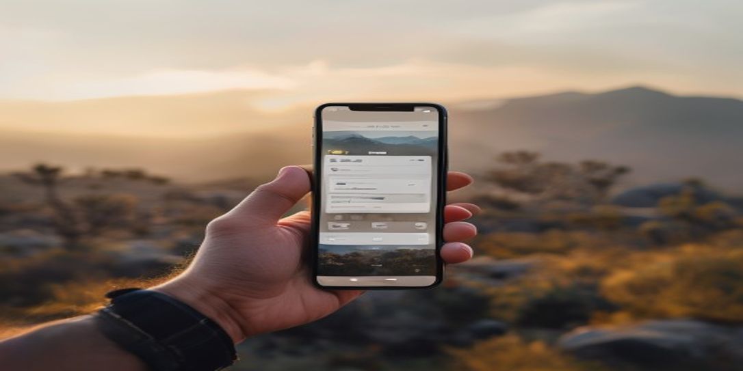 Smartphone displaying the Rivets home inventory app for disaster preparedness