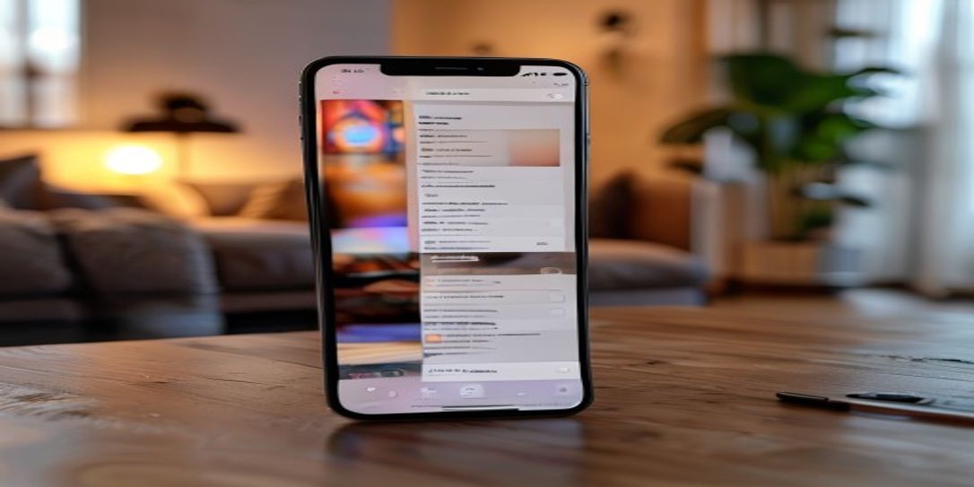 A digital home inventory app on a smartphone screen.