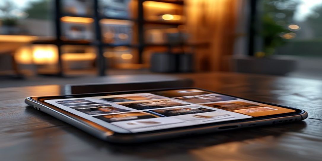 A person using the Rivets Inventory app on an Android phone to document home valuables
