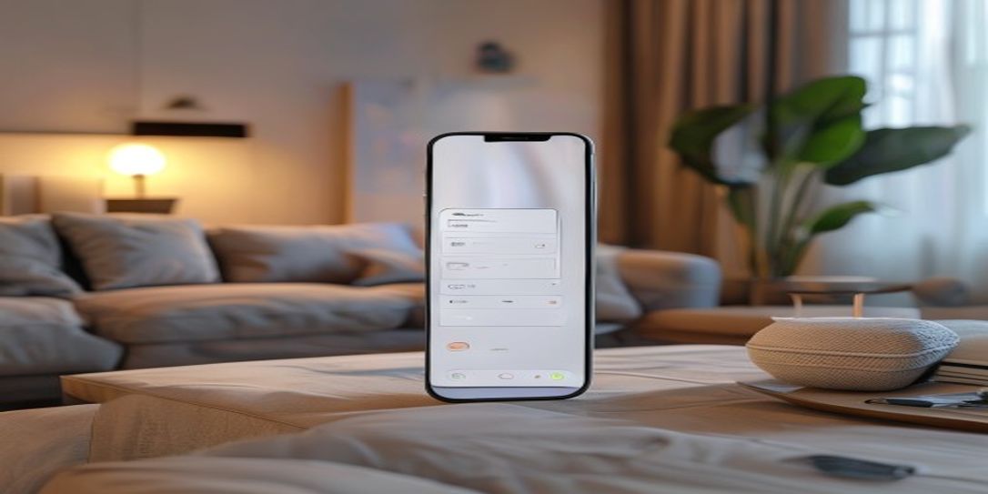 Android smartphone displaying Rivets Inventory app