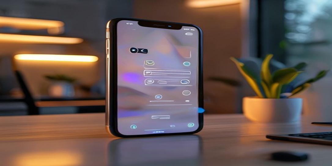 Smartphone displaying Rivets home inventory app interface