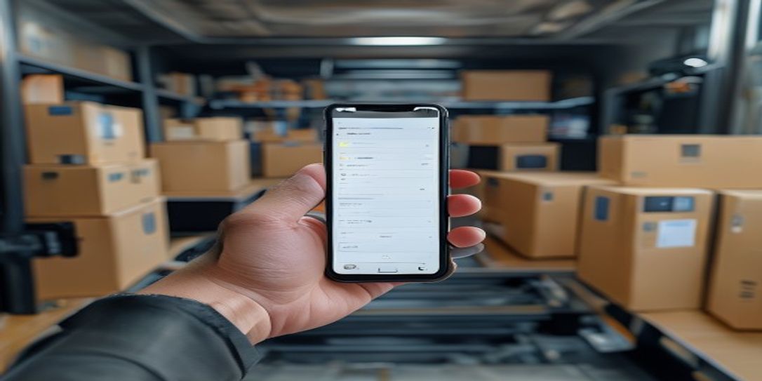 Using a smartphone for digital home inventory during a house move