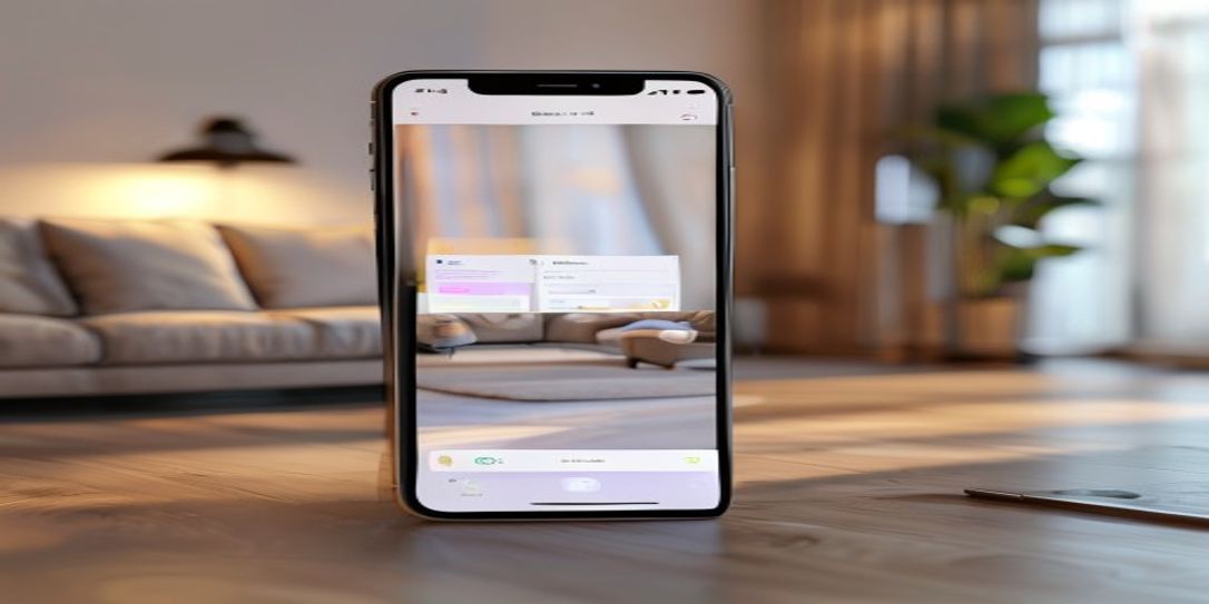 Rivets Inventory app interface on a smartphone screen for home contents documentation