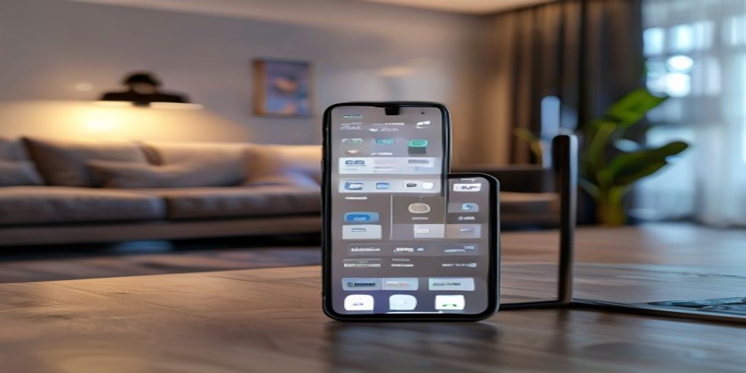 Smartphone app for home inventory showing property documentation interface