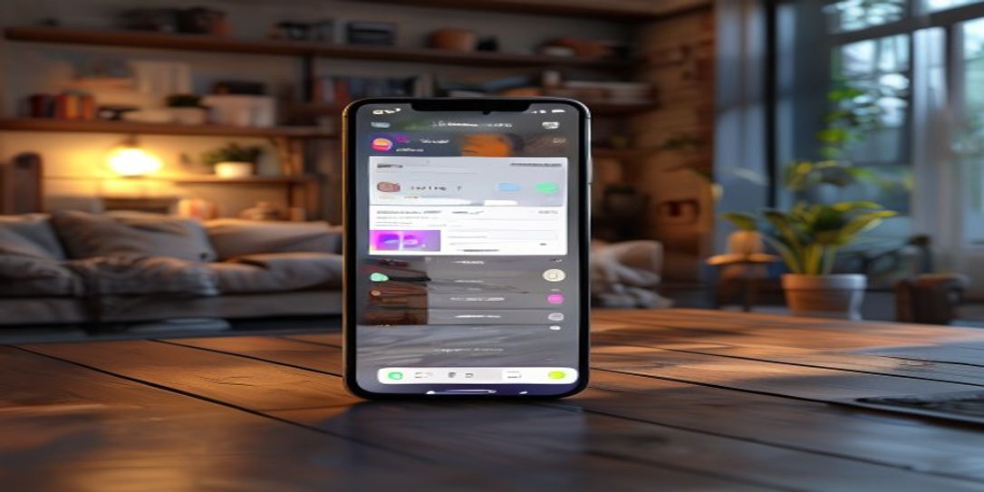 Rivets home inventory app on a smartphone for insurance documentation