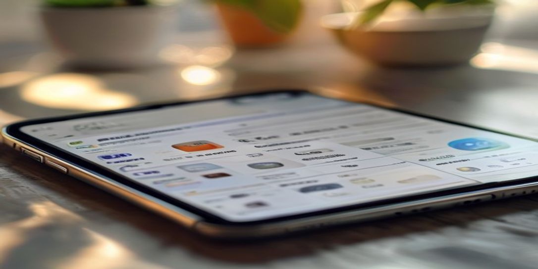Smartphone displaying a reliable app to catalogue personal belongings for insurance