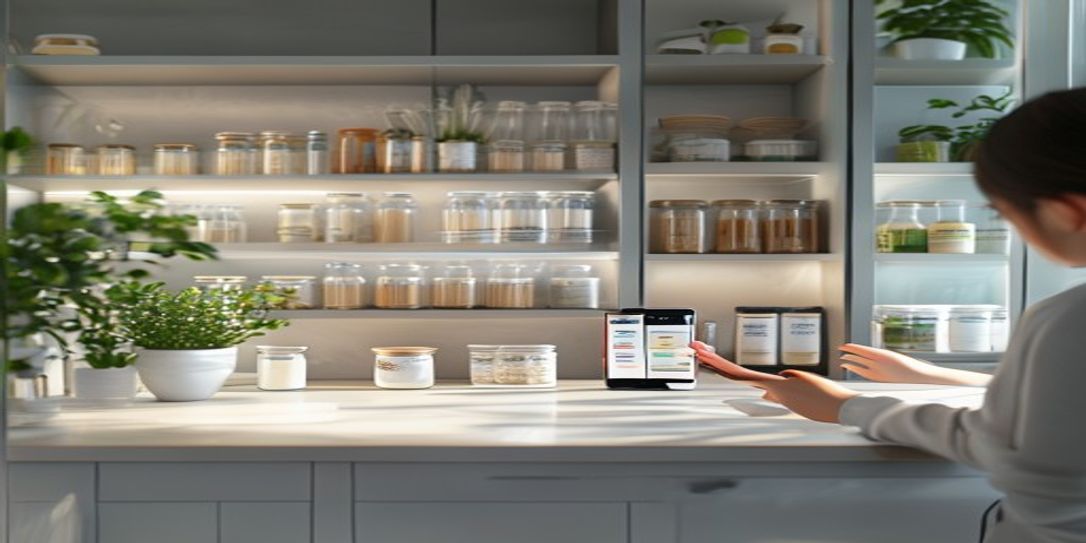 Using Rivets Inventory app to scan a pantry item barcode