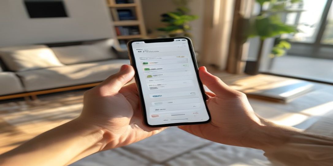 Using a smartphone to catalog home items for an inventory insurance claim