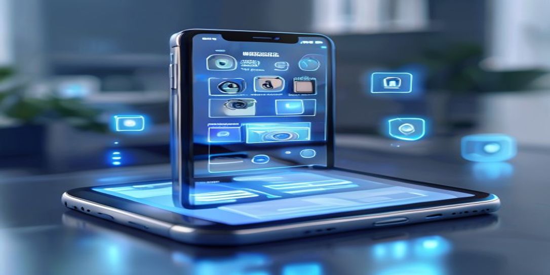 Smartphone displaying secure digital home inventory app for asset protection