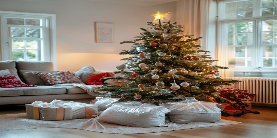 Professional storage of an Everspruce artificial Christmas tree