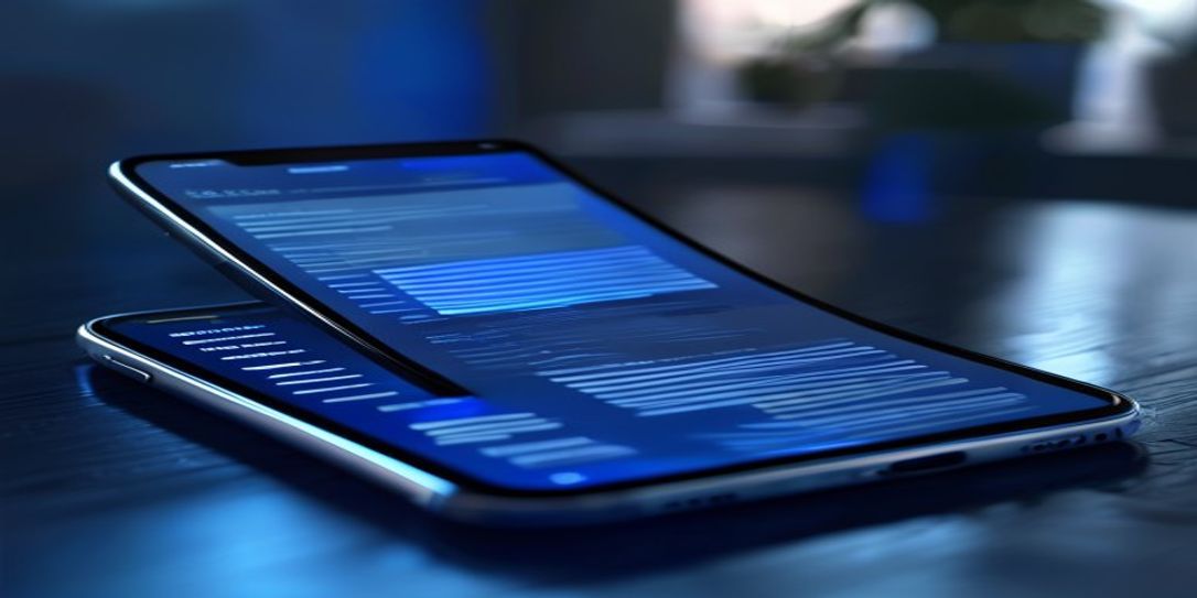 Digital document vault interface on a smartphone screen for emergency preparedness