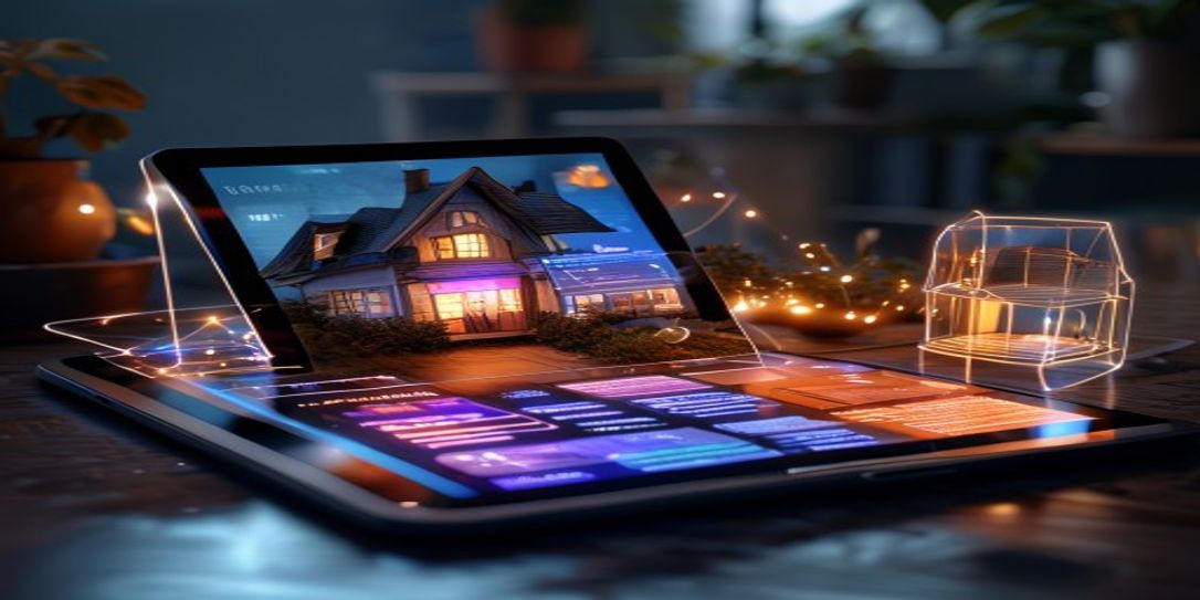 Digital home inventory on a tablet for wildfire protection